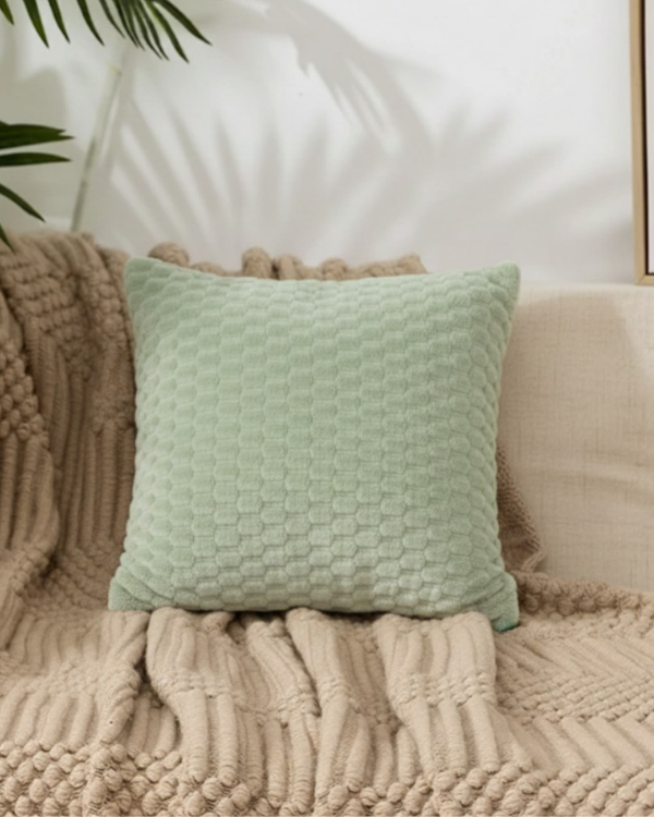 Soft Textured Fur Cushion Cover