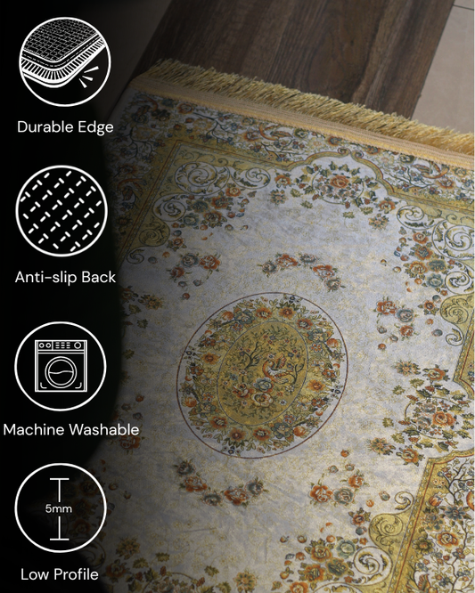 White&Golden Century Mat