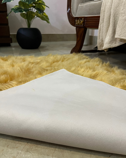 Large Fluffy Faux Rug