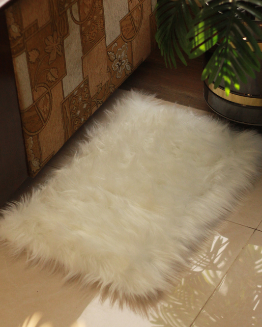 Faux Sheepskin Mat