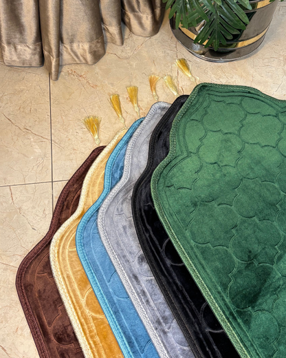 Embossed Chenille Janamaz