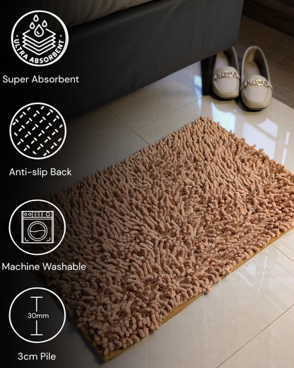 Microfiber Noodle Mats - Absorbent & Anti-Slip