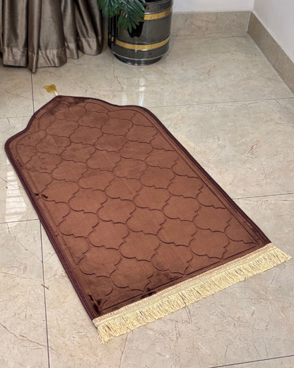 Embossed Chenille Janamaz