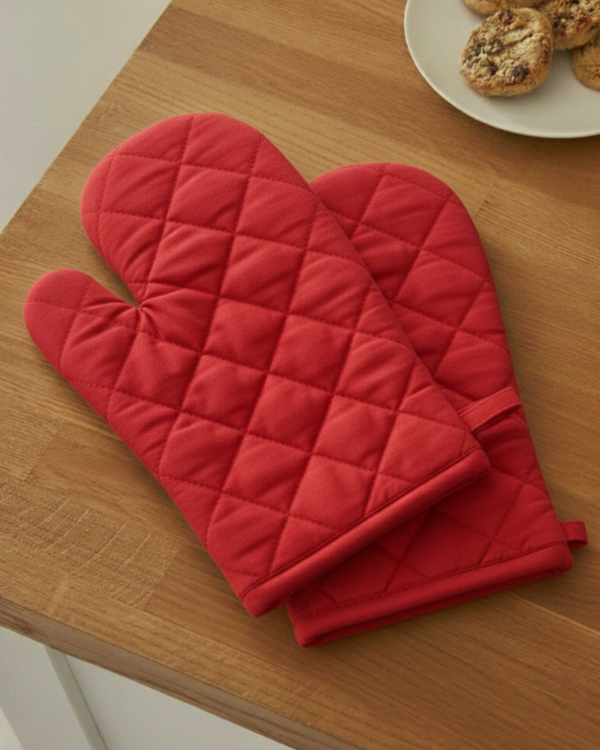 Premium Heat-Resistant Oven Glove Set