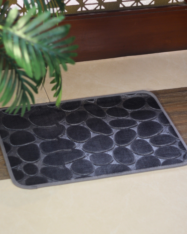 Pebble Memory Foam Bath/Door Mats