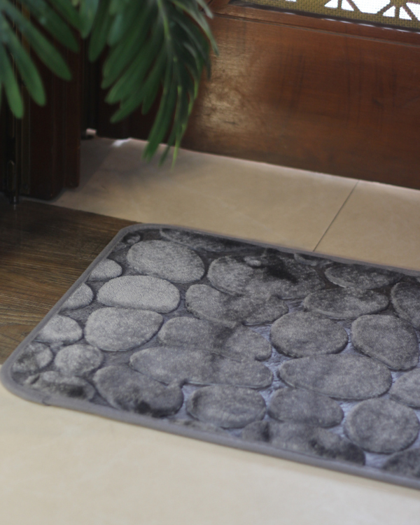 Pebble Memory Foam Bath/Door Mats