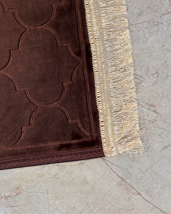 Embossed Chenille Janamaz