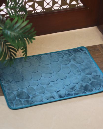 Pebble Memory Foam Bath/Door Mats
