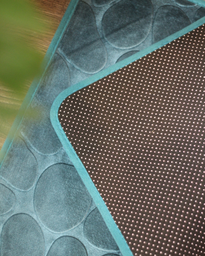 Pebble Memory Foam Bath/Door Mats