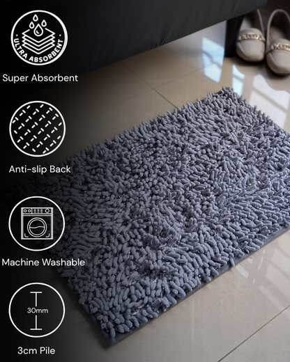 Microfiber Noodle Mats - Absorbent & Anti-Slip