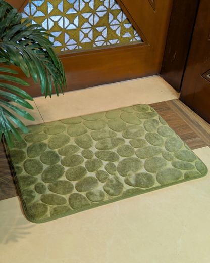Pebble Memory Foam Bath/Door Mats