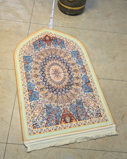 Ivory Radiance Design Janamaz