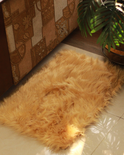 Faux Sheepskin Mat