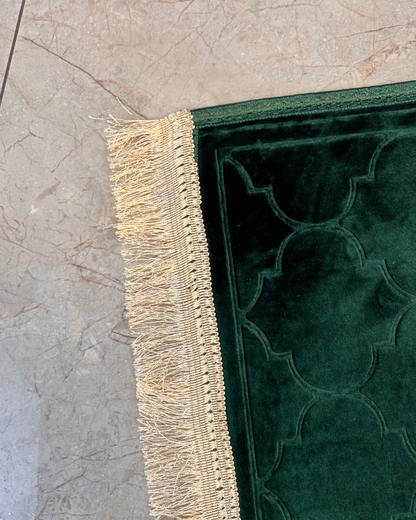 Embossed Chenille Janamaz