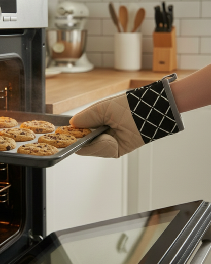 Premium Heat-Resistant Oven Glove Set