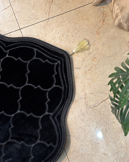 Embossed Chenille Janamaz