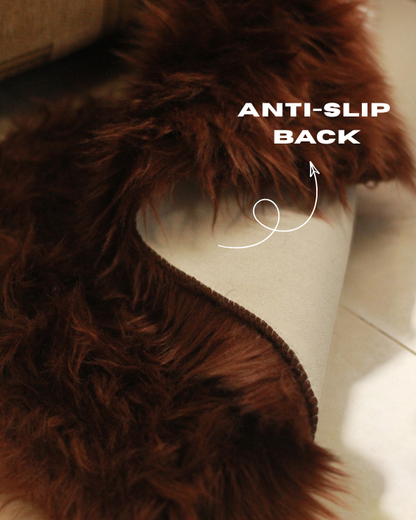 Faux Sheepskin Mat