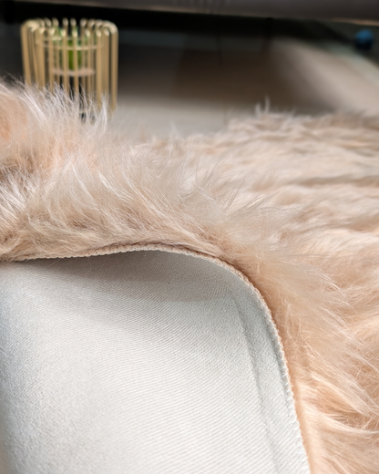 Fluffy Heart Fur Rug