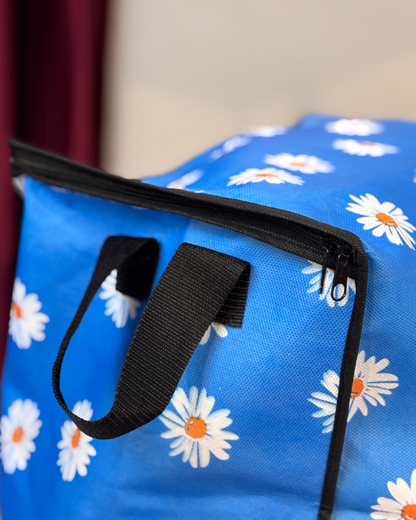 Non Woven Storage Bag In Floral Print