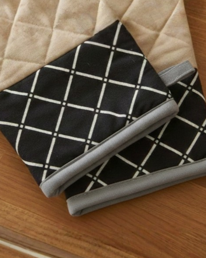 Premium Heat-Resistant Oven Glove Set