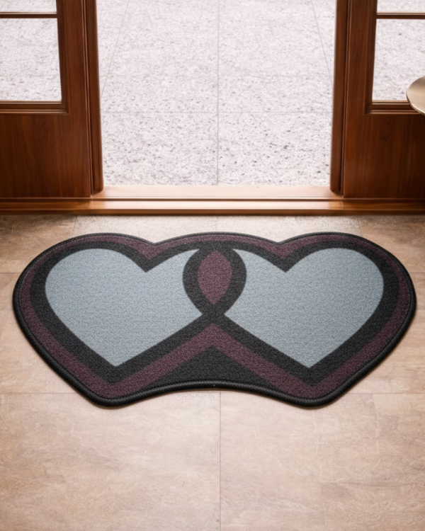 Felt Heart Mats