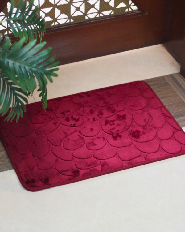 Pebble Memory Foam Bath/Door Mats