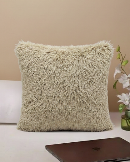 Shaggy Fur Comfort Cushion Cover