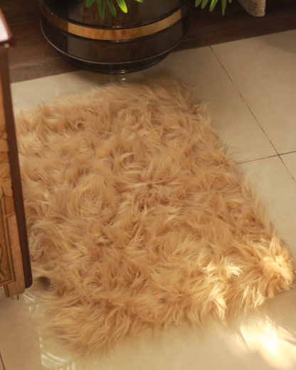Faux Sheepskin Mat