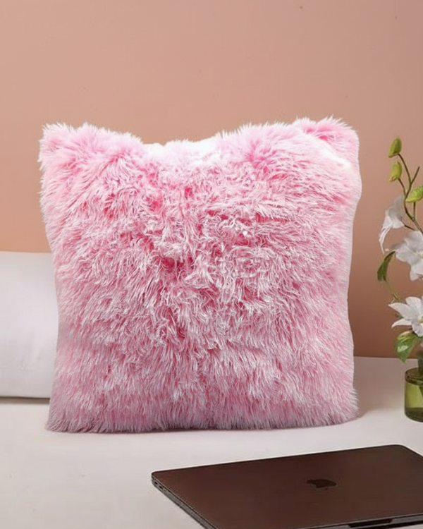 Shaggy Fur Comfort Cushion Cover