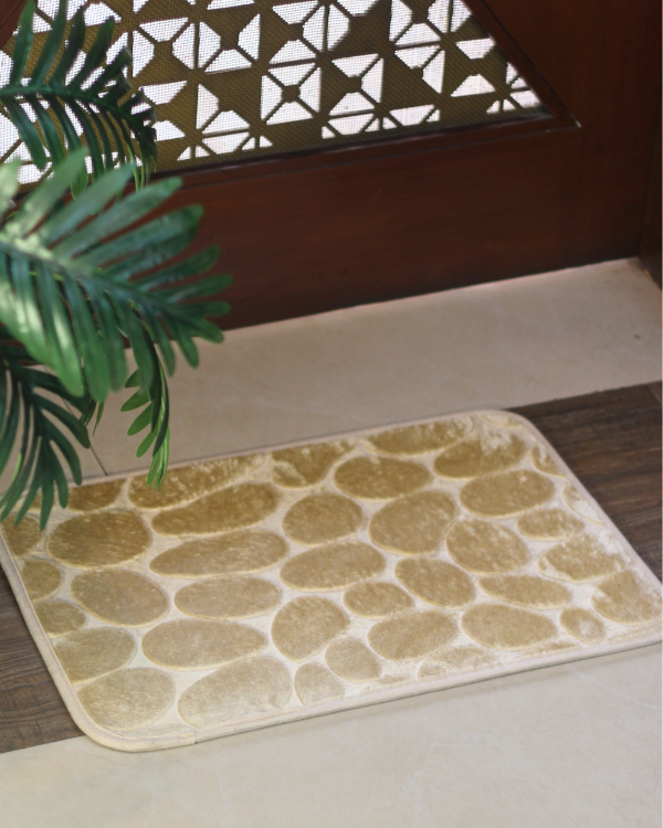Pebble Memory Foam Bath/Door Mats