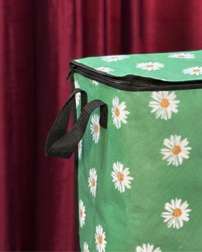 Non Woven Storage Bag In Floral Print