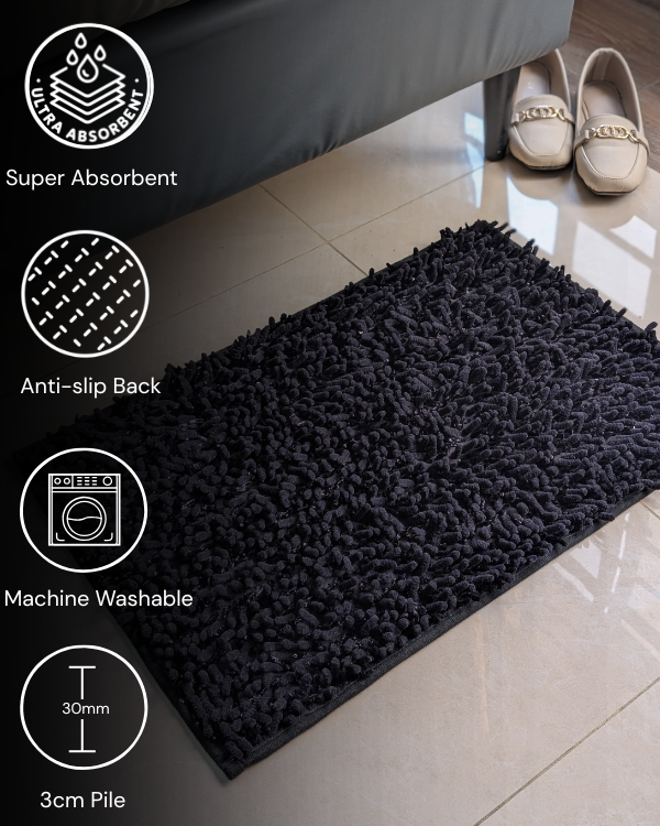 Microfiber Noodle Mats - Absorbent & Anti-Slip