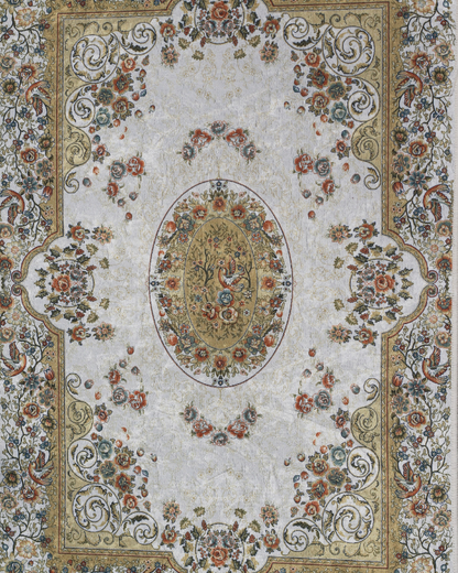 White&Golden Century Mat