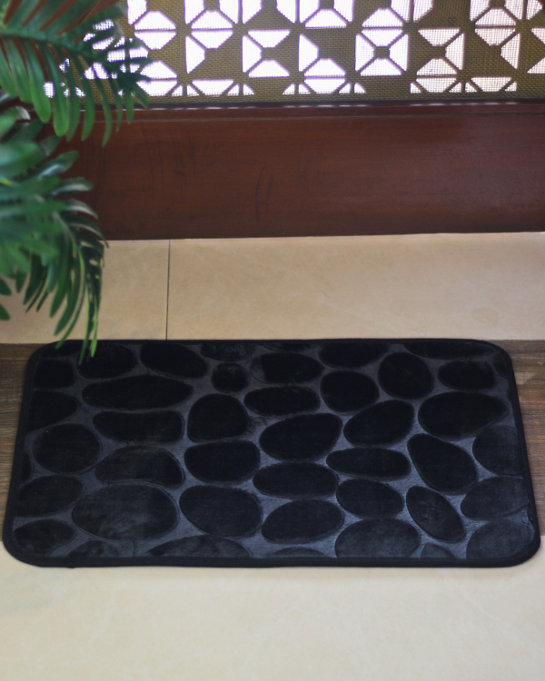 Pebble Memory Foam Bath/Door Mats