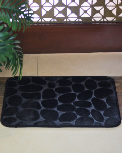Pebble Memory Foam Bath/Door Mats
