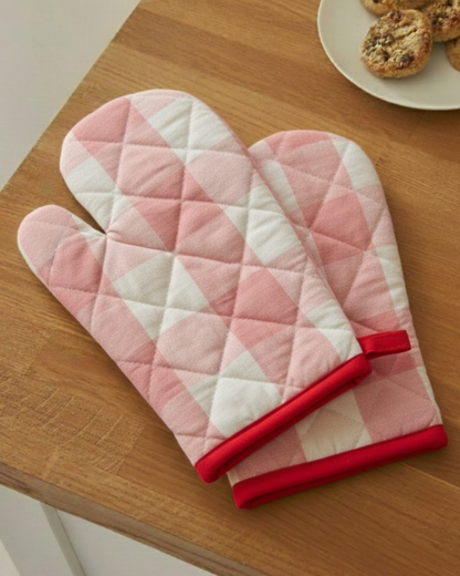 Premium Heat-Resistant Oven Glove Set